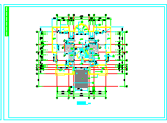 某休闲别墅建筑结构cad设计图