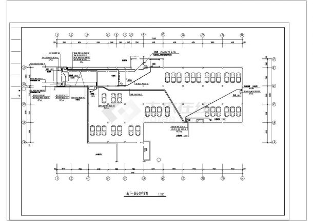 某小区框架结构地下一层车库电气改造施工图（含电气设计说明）-图二