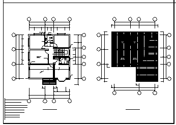 某山区别墅cad设计施工建筑图