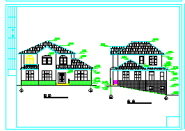 某山区小别墅设计cad建筑施工图