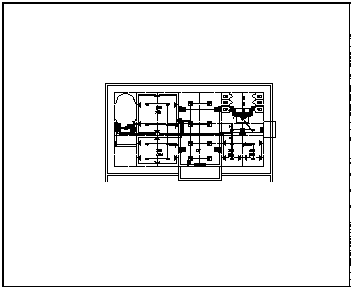 某三层茶叶仓库电气施工cad图(含照明系统，有线电视系统设计)-图一