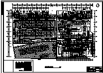 某市住宅人防地下室车库电气施工cad图(含照明系统、动力配电及接地系统设计）_图1