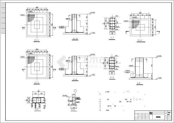 某地区标准轻钢结构厂房建筑设计施工CAD图纸-图一