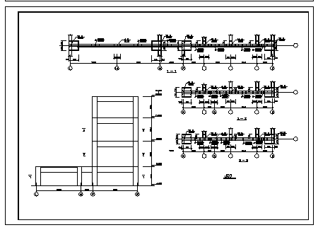 十三层钢筋混凝土框架剪力墙结构宾馆结构施工cad图，共三十七张_图1
