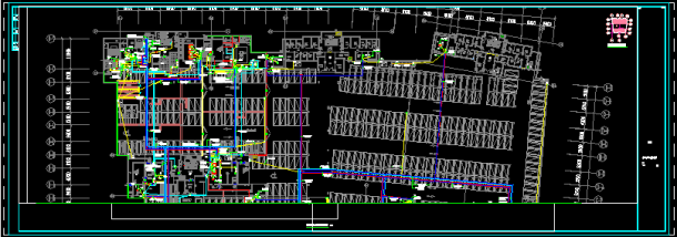 某住宅项目地下室动力配电设计CAD图-图二