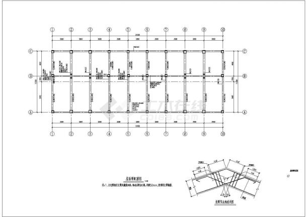 某地区各种热门建筑结构的设计CAD图-图二