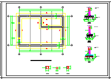 锅炉房钢筋混凝土结构施工图及设备基础详图_图1