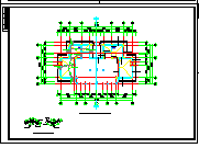 2层奢华精致别墅结构CAD图_图1