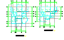 住宅楼结构施工图全套CAD图纸-图一