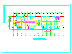六层带阁楼住宅楼框架结构施工图（含设计说明）-图一