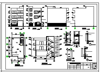 某私人住宅建筑结构cad设计施工图