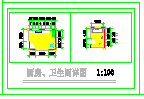 某小别墅建筑方案cad设计图纸-图一