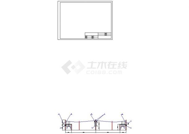 变电所断面图电气元件符号素材模板-图一