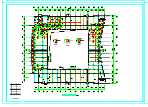 某框架教学楼结构CAD设计施工全套图纸-图一