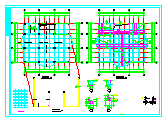 某劳动局办公楼框架结构设计CAD施工图-图一