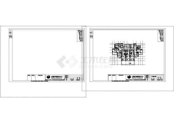 7层住宅电施工cad非常标准图纸-图二