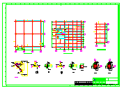 某制浆车间结构设计CAD施工图-图二