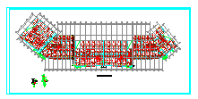 某商用楼框架结构设计CAD施工图纸