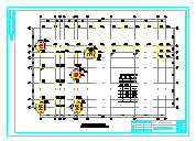 四层小学教学楼配筋结构设计CAD施工图