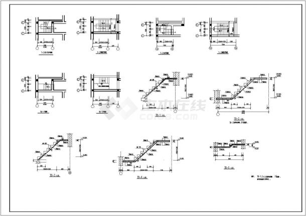 某地区六层砖混单元住宅楼建筑结构设计施工CAD图纸-图一
