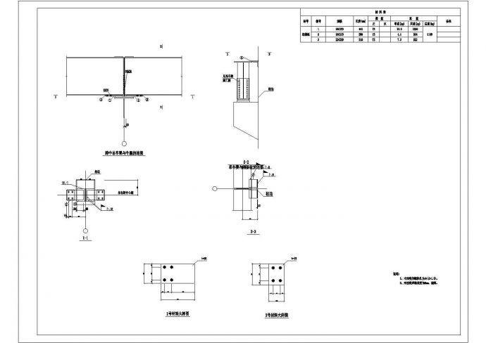 厂房设计_某工业区总跨门式刚架带吊车钢结构厂房建筑结构设计施工CAD图纸_图1