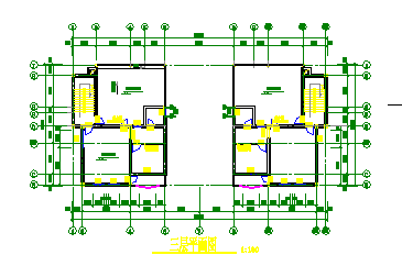 某豪华别墅建筑结构cad设计图含效果图_图1