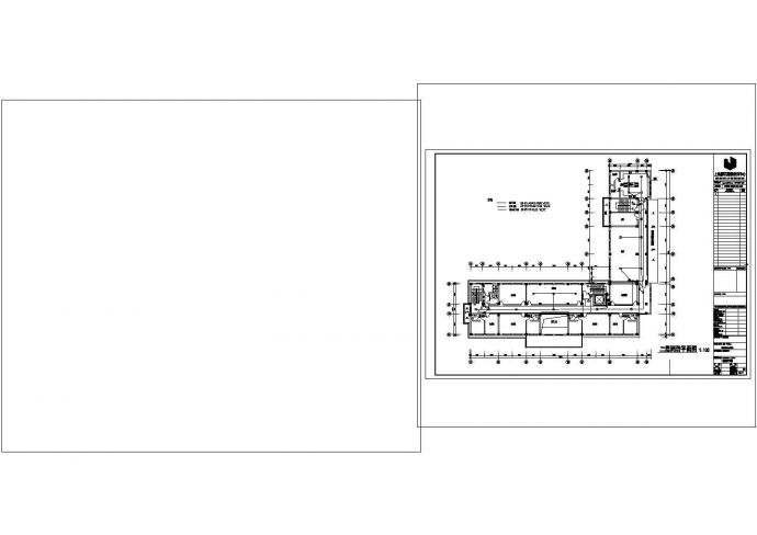 办公楼设计_五层办公楼电气施工cad非常标准图纸_图1