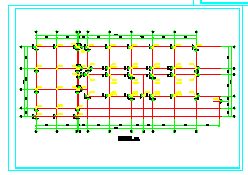 学校四层教学楼框架结构设计施工图纸_图1