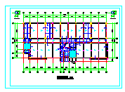 学校四层教学楼框架结构设计施工图纸-图二