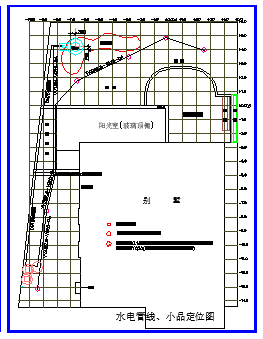 某别墅庭院景观绿化全套cad施工图纸-图二