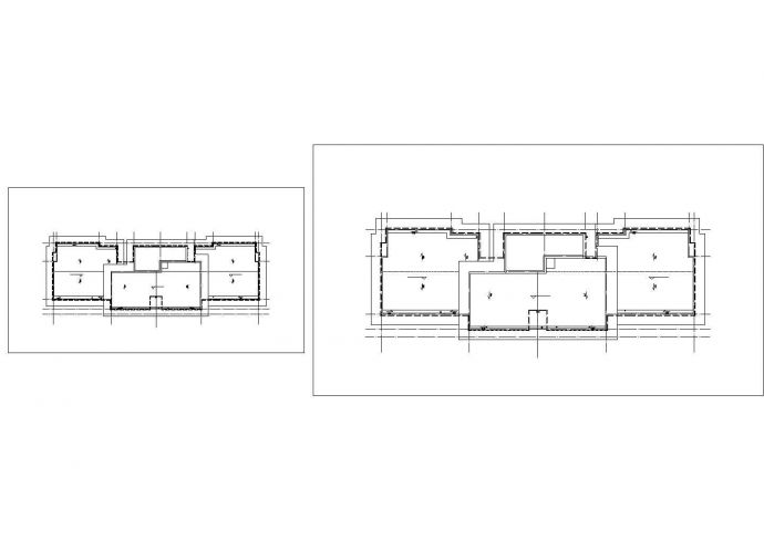 杭州市金地苑小区18层框架结构住宅楼建筑设计CAD图纸（含机房和负一层）_图1