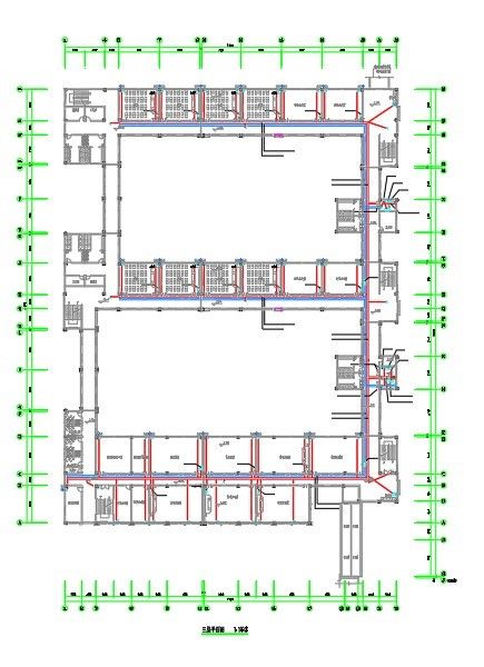 知名中学教学楼电气全套施工CAD图（甲级院最新设计）-图一