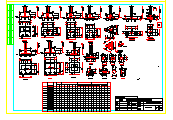 中山市三层别墅混凝土框架结构施工图