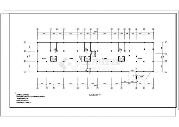 书香门第小区11层公寓楼建筑设计CAD图纸（含阁楼设计）-图一
