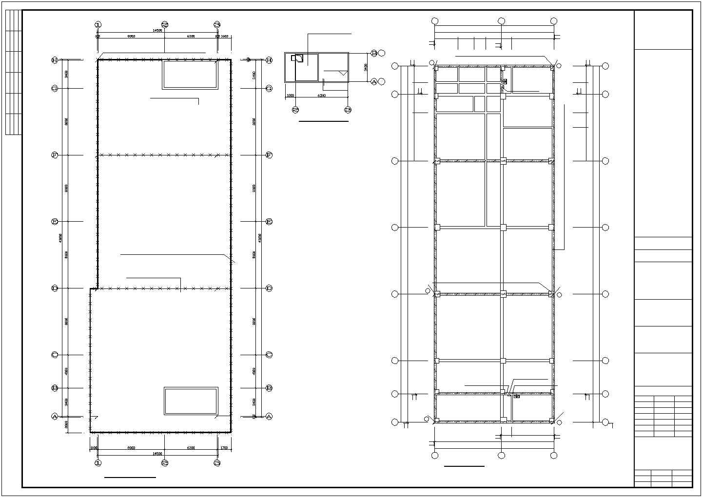 4370平米6层框架结构公寓楼电气设计CAD施工图
