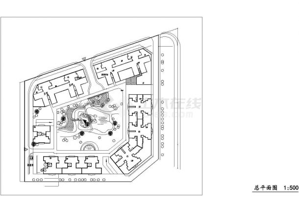 许昌高层住宅施工期临建（生活办公）用房设计CAD全套建筑施工图-图一