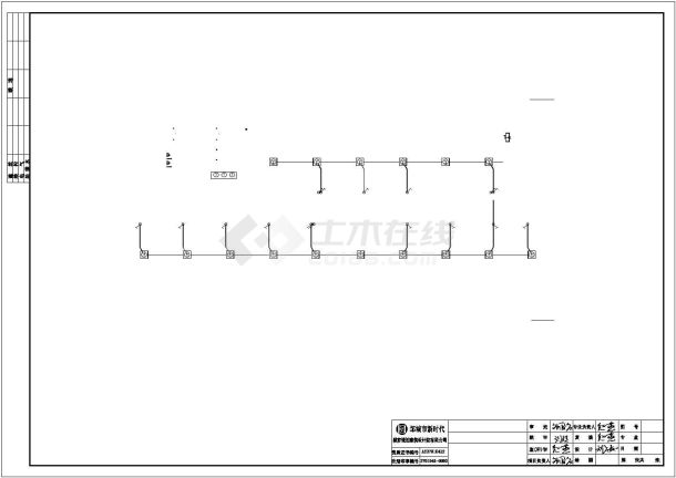 [山东]邹城市宏瑞商务中心水暖结构设计全套图纸（含设计说明，目录）-图二