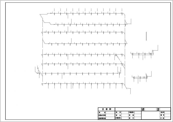 嘉兴市某综合医院13层框架住院楼全套给排水系统设计CAD图纸_图1