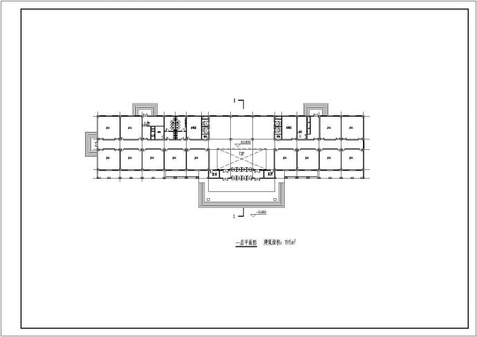 某建筑四楼设计图CAD图纸_图1