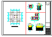 [江苏]寺庙展览馆结构设计CAD施工图-图二