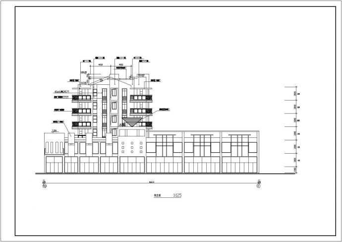 5602平米住宅全套建筑设计施工图_图1