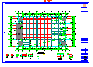 [浙江]地上二层框架结构体育馆结构施工图_图1