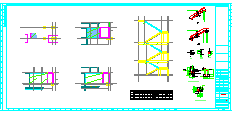 [重庆]五层框架结构博物馆结构全套施工图-图二
