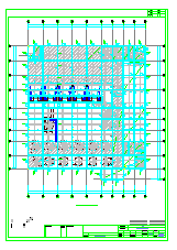光纤公司厂房结构设计CAD施工图-图二
