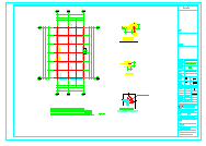 两层工厂厕所结构设计CAD施工图-图一