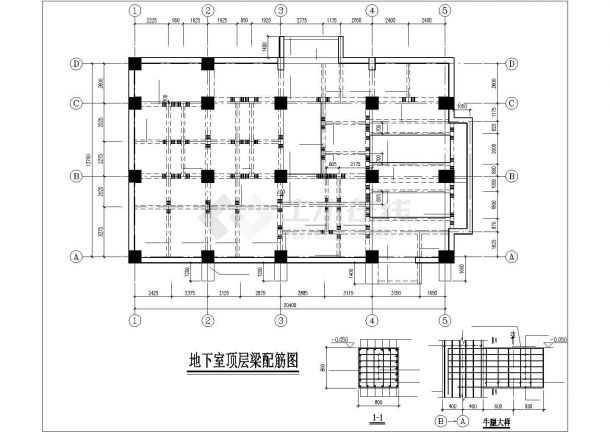 合肥市某大型工厂10层钢框架结构车间厂房全套结构设计CAD图纸-图二