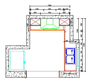 某绿城住宅CAD构造施工设计图纸-图一