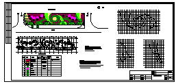 某道路绿化施工设计cad图纸-图一
