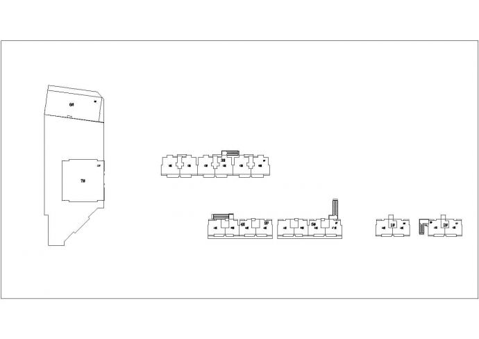 金沙旅游集散中心（地下室 总图）建筑设计CAD图_图1