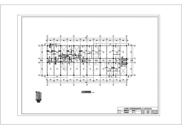 某7层公寓全套设计 （6000~6500平，含计算书，建筑图，结构图，施工组织设计，施工平面布置图）-图二